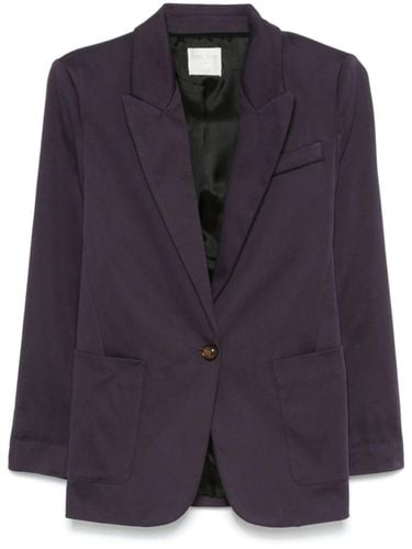 Cotton Single-breasted Blazer Jacket - Forte Forte - Modalova