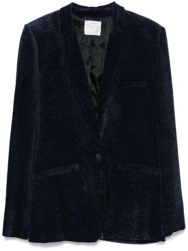 Velvet Single-breasted Blazer Jacket - Forte Forte - Modalova