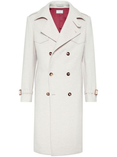 Cashmere And Wool Trench Coat - Brunello Cucinelli - Modalova