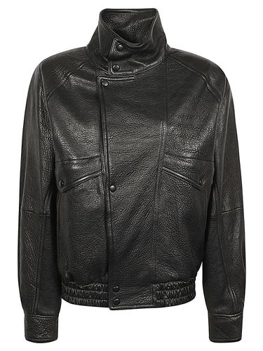 SAINT LAURENT - Leather Jacket - Saint Laurent - Modalova