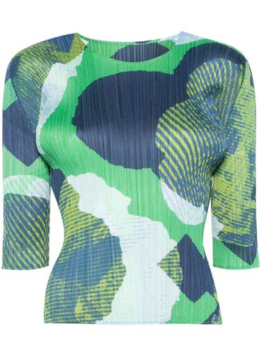 Printed Top - Pleats Please Issey Miyake - Modalova