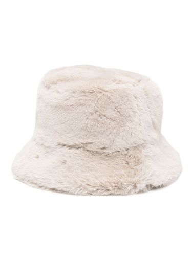 Wera Faux Fur Bucket Hat - Stand Studio - Modalova