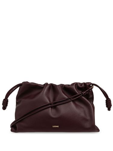 Flamenco Large Leather Clutch - Loewe - Modalova