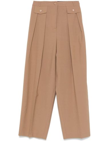 Adesia Wool Blend Trousers - Semicouture - Modalova