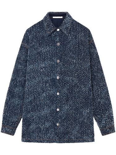 Bouclé Denim Overshirt - Stella McCartney - Modalova