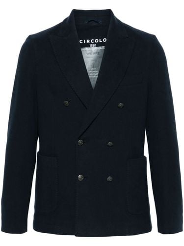 Cotton Double-breasted Jacket - Circolo 1901 - Modalova