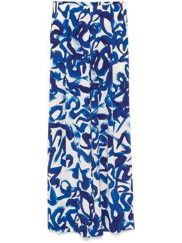 Pila Printed Trousers - Dries Van Noten - Modalova