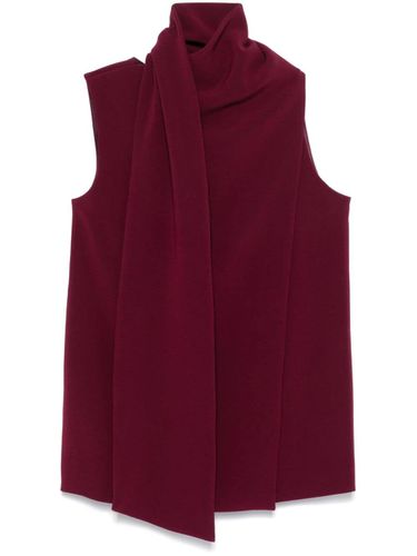 High-neck Sleeveless Top - Alberto Biani - Modalova