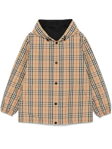 Check Nylon Reversible Jacket - Burberry - Modalova