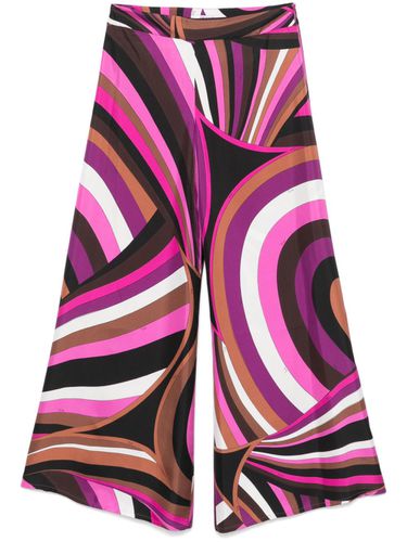 PUCCI - Printed Silk Trousers - Pucci - Modalova