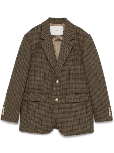 DUNST - Wool Checked Blazer Jacket - Dunst - Modalova