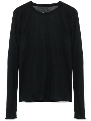 Cashmere Blend Crewneck Sweater - Majestic - Modalova