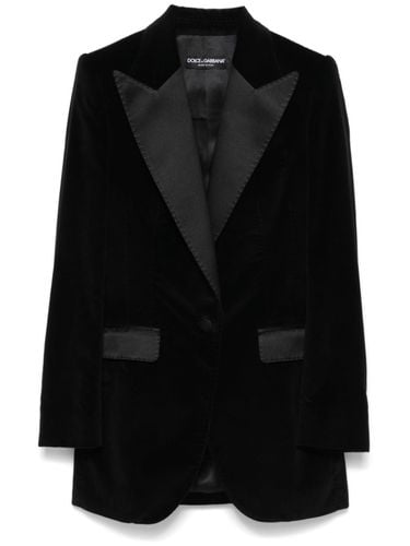 Single-breasted Blazer Jacket - Dolce & Gabbana - Modalova