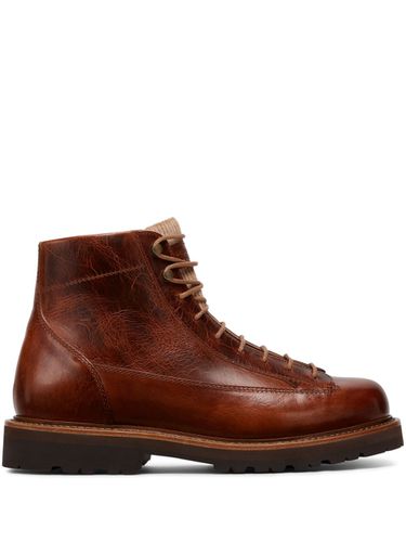 Leather Urban Boot - Brunello Cucinelli - Modalova