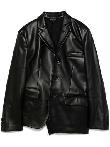 Leather Effect Blazer Jacket - Comme des Garcons - Modalova