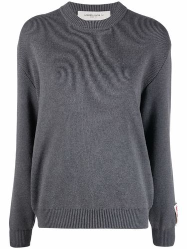 Golden Cotton Crewneck Sweater - Golden Goose - Modalova