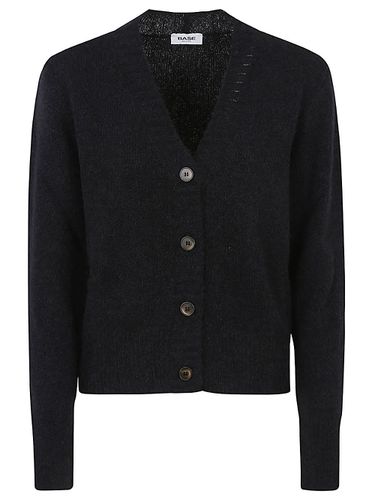 BASE - Wool V-necked Cardigan - Base - Modalova