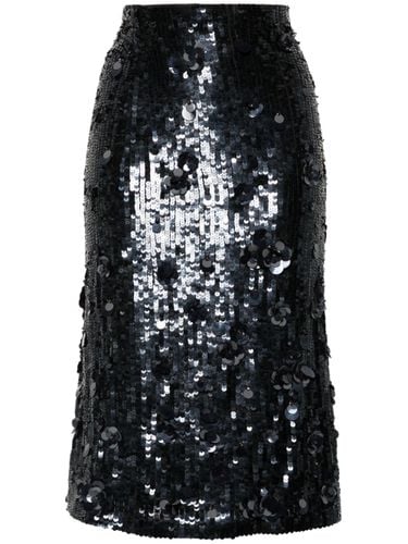 PAROSH - Sequined Midi Skirt - Parosh - Modalova