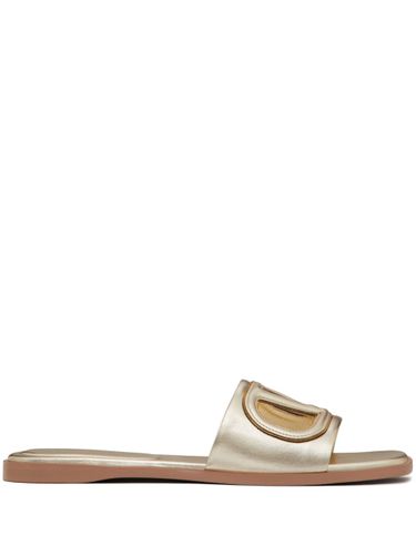 Vlogo Signature Leather Slides - Valentino Garavani - Modalova