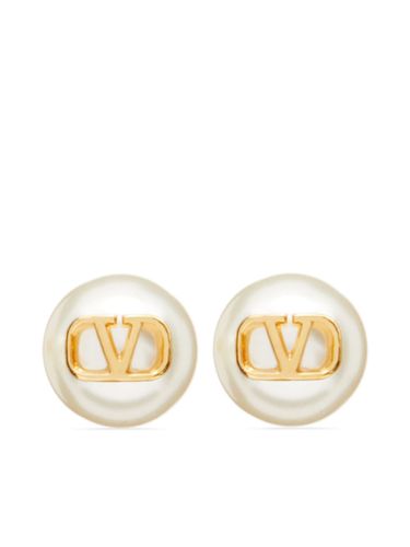 Vlogo Signature Pearl Earrings - Valentino Garavani - Modalova