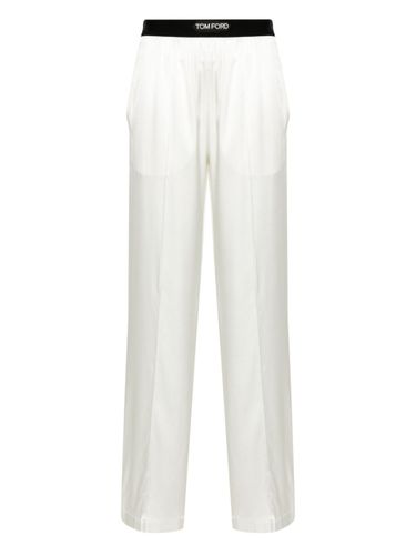 TOM FORD - Silk Trousers - Tom Ford - Modalova