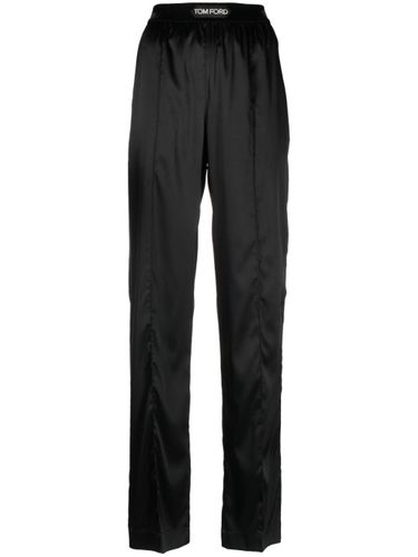 TOM FORD - Silk Trousers - Tom Ford - Modalova