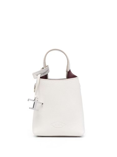 TOD'S - Leather Micro Bucket Bag - Tod's - Modalova