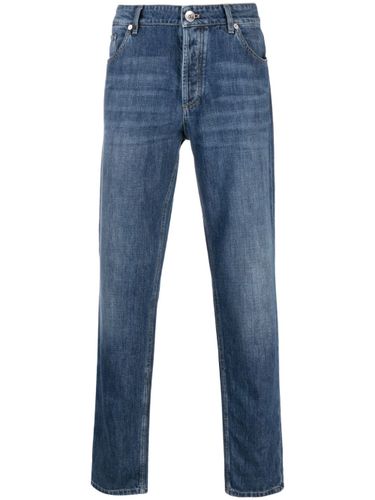 Traditional Fit Denim Jeans - Brunello Cucinelli - Modalova