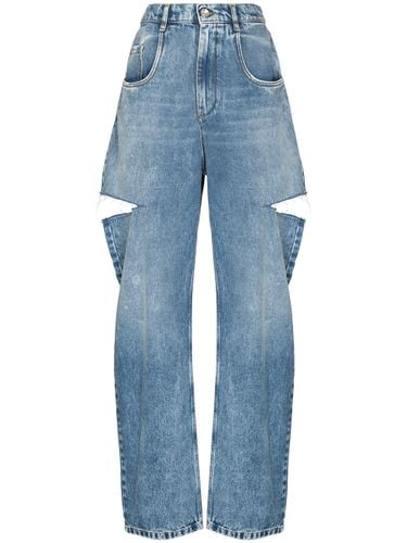 Cut-out Denim Jeans - Maison Margiela - Modalova