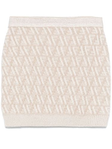 Wool And Cashmere Mini Skirt - Fendi - Modalova