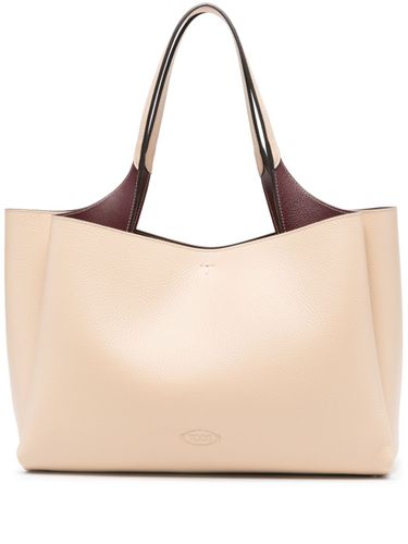 T Timeless Medium Leather Tote Bag - Tod's - Modalova