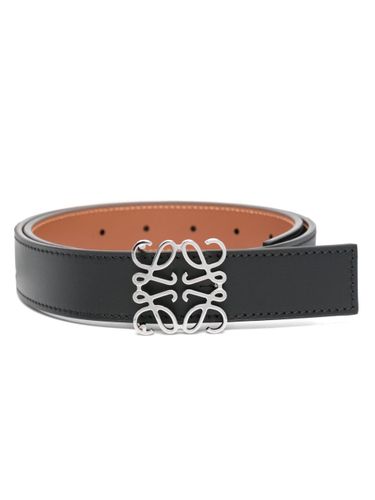 Anagram Reversbile Leather Belt - Loewe - Modalova