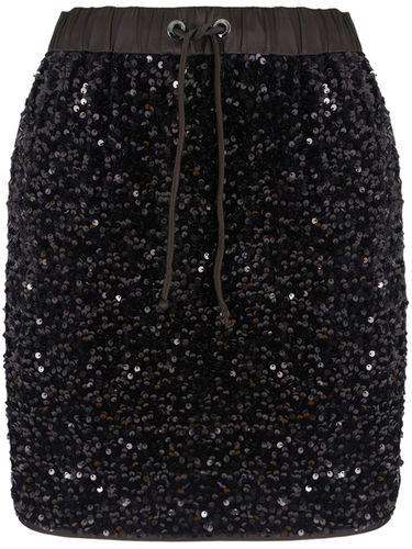 Sequined Mini Skirt - Emporio Armani - Modalova