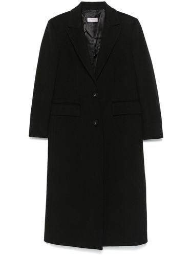 Wool Single-breasted Coat - Alberto Biani - Modalova