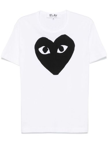 Logo Cotton T-shirt - Comme Des Garcons Play - Modalova