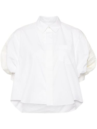 SACAI - Cotton And Nylon Shirt - Sacai - Modalova