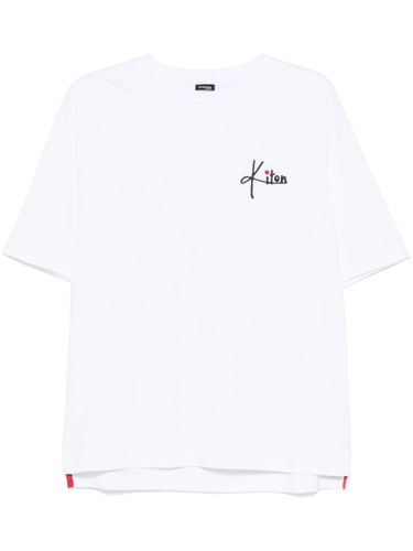 KITON - Logo Cotton T-shirt - Kiton - Modalova