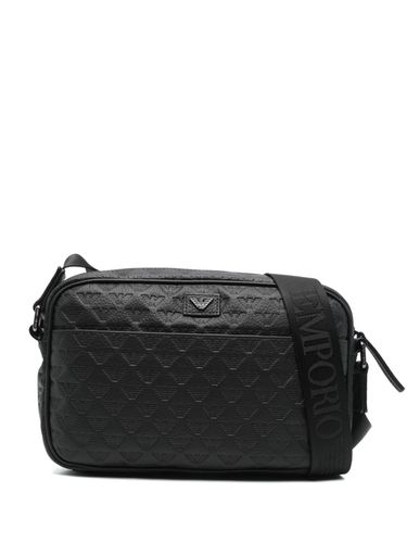 Leather Crossbody Bag - Emporio Armani - Modalova