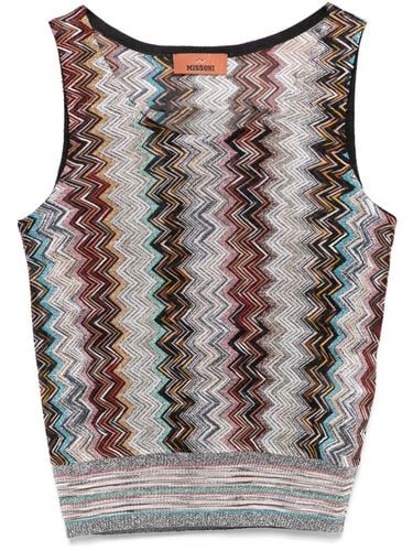 MISSONI - Zig Zag Motif Tank Top - Missoni - Modalova