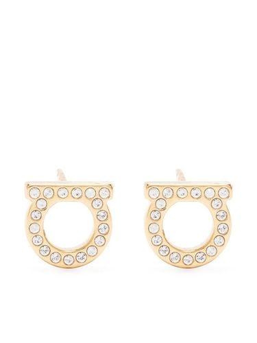 Gancini Crystal (s) Earrings - Ferragamo - Modalova