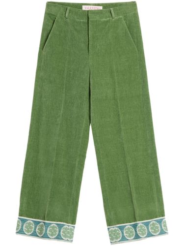 VALENTINO - Velvet Trousers - Valentino - Modalova