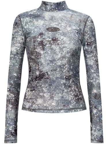 DIESEL - Printed High-neck Top - Diesel - Modalova