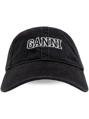 GANNI - Logo Baseball Cap - Ganni - Modalova