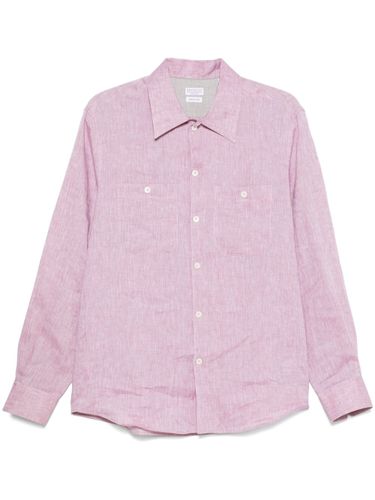 BRUNELLO CUCINELLI - Linen Shirt - Brunello Cucinelli - Modalova