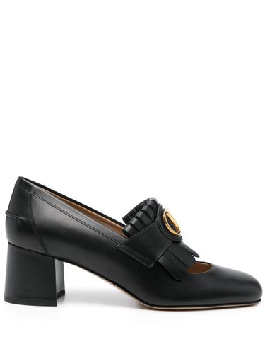 Vlogo Signautre Leather Loafers - Valentino Garavani - Modalova