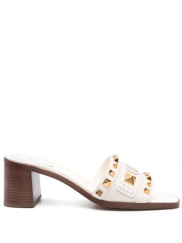 Plaster Caster Leather Mules - Valentino Garavani - Modalova