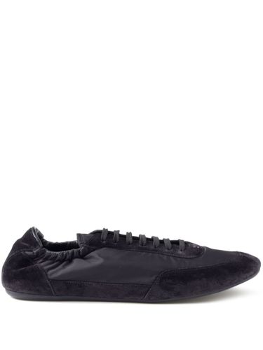 Collapse Re-nylon And Suede Sneakers - Prada - Modalova