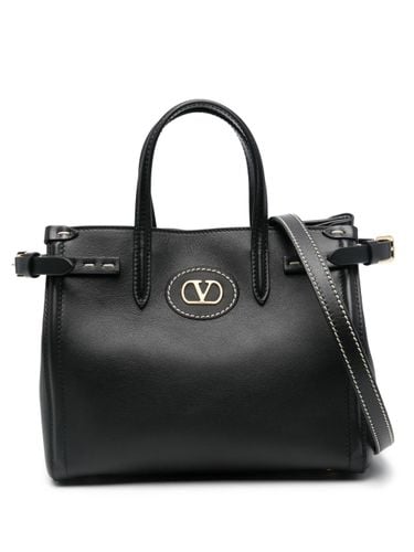 Antibes Small Leather Tote Bag - Valentino Garavani - Modalova