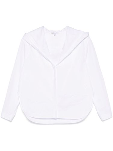 ALAÏA - Cotton Hooded Shirt - AlaÏa - Modalova