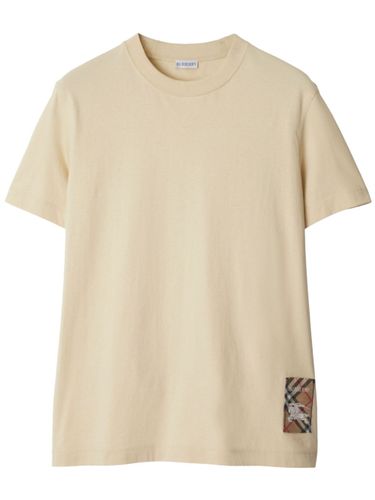 BURBERRY - Logo Cotton T-shirt - Burberry - Modalova